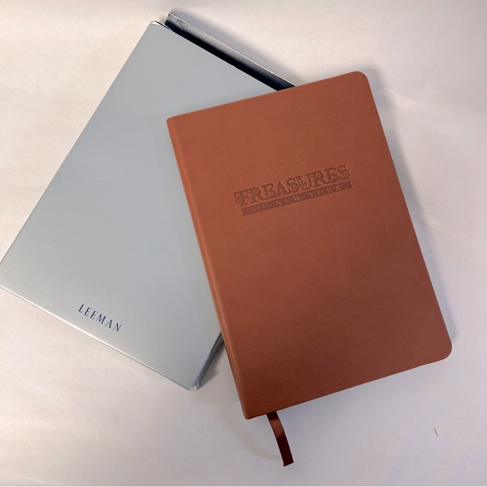 LEEMAN Soft Faux Leather Blank Agenda NWT